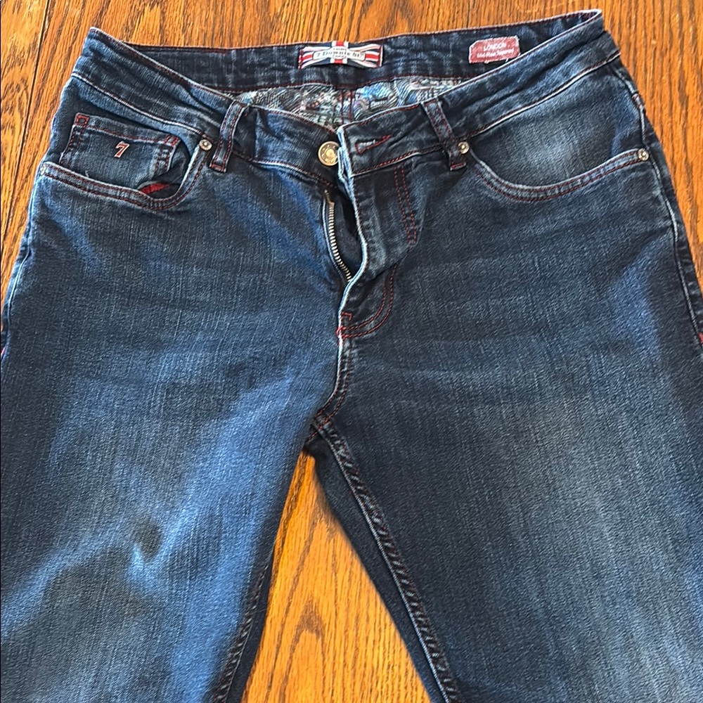 7 Downie St men’s tapered leg jeans
